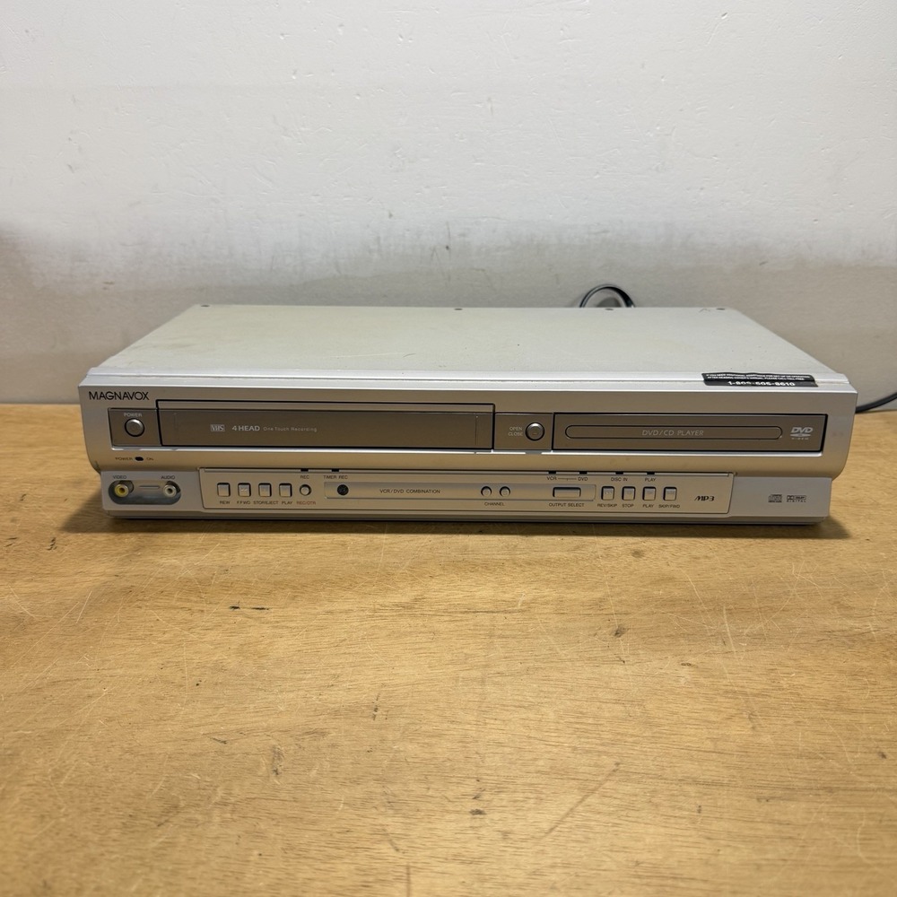 Magnavox MSD804 DVD VCR VHS Combo Player Parts Repair Only Gray